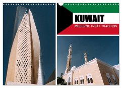 Kuwait - Moderne trifft Tradition (Wandkalender 2025 DIN A3 quer), CALVENDO Monatskalender