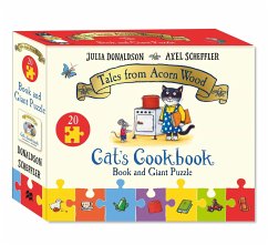 Cat's Cookbook Book and Giant Puzzle Gift Set - Donaldson, Julia