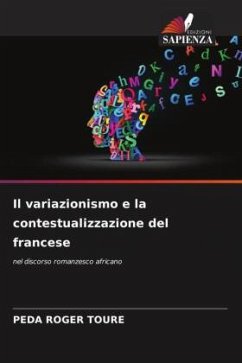 Il variazionismo e la contestualizzazione del francese - TOURE, PEDA ROGER