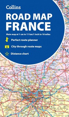 Cover Collins Road Map of France