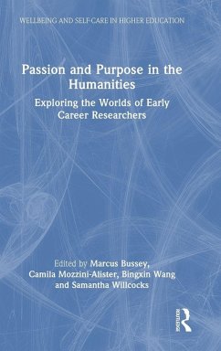 Passion and Purpose in the Humanities