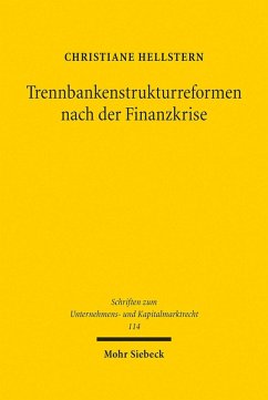 Cover Trennbankenstrukturreformen nach der Finanzkrise (eBook, PDF)