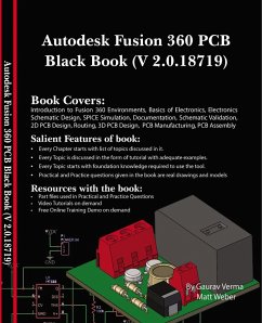 Autodesk Fusion 360 PCB Black Book (V 2.0.18719) (eBook, ePUB) - Verma, Gaurav