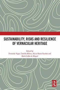 Cover Sustainability, Risks and Resilience of Vernacular Heritage (eBook, PDF)