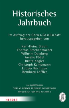Cover Historisches Jahrbuch