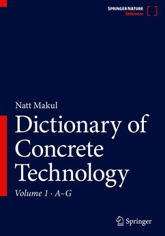 Cover Dictionary of Concrete Technology