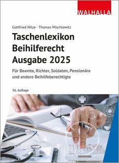 Taschenlexikon Beihilferecht Ausgabe 2025 - Nitze, Gottfried