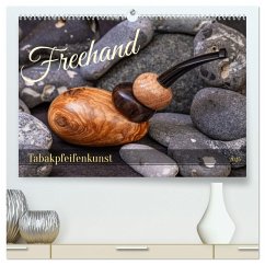 Tabakpfeifenkunst (hochwertiger Premium Wandkalender 2025 DIN A2 quer), Kunstdruck in Hochglanz - Calvendo;Eschrich, Heiko