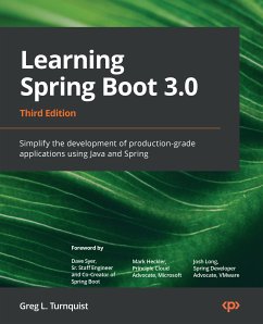 Learning Spring Boot 3.0 (eBook, ePUB) - Turnquist, Greg L.