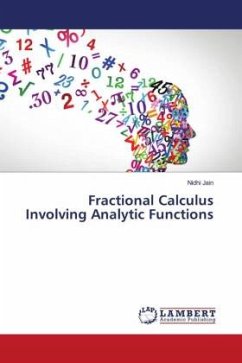 Fractional Calculus Involving Analytic Functions - Jain, Nidhi