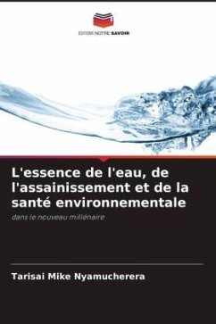 L'essence de l'eau, de l'assainissement et de la santé environnementale - Nyamucherera, Tarisai Mike