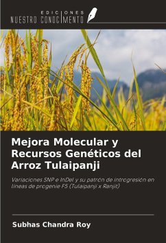 Mejora Molecular y Recursos Genéticos del Arroz Tulaipanji - Roy, Subhas Chandra