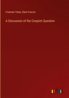 A Discussion of the Conjoint Question - Yates, Freeman; Francis, Eben