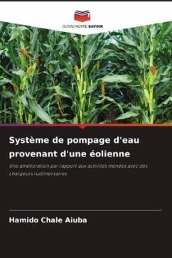 Système de pompage d'eau provenant d'une éolienne - Aiuba, Hamido Chale