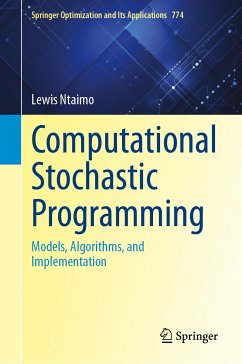 Computational Stochastic Programming (eBook, PDF) - Ntaimo, Lewis