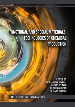 Cover Functional and Special Materials, Technologies of Chemical Production (eBook, PDF)