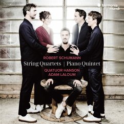 String Quartets & Piano Quintet - Quatuor Hanson/Laloum,Adam