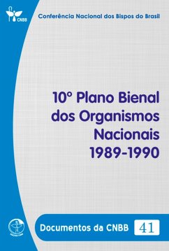 Cover 10º Plano Bienal dos Organismos Nacionais - 1989/1990 - Documentos da CNBB 41 - Digital (eBook, ePUB)