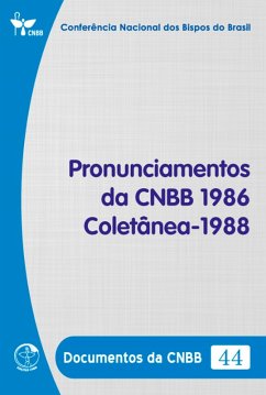 Cover Pronunciamentos da CNBB 1986 - Coletânea - 1988 - Documentos da CNBB 44 - Digital (eBook, ePUB)