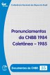 Pronunciamentos da CNBB 1984-1985 -... - Bild 1