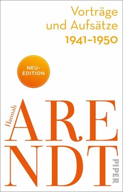 Vorträge und Aufsätze 1941-1950 (eBook, ePUB) - Arendt, Hannah
