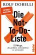 Die Not-To-Do-Liste (eBook, ePUB) - Bild 1