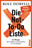 Die Not-To-Do-Liste (eBook, ePUB)