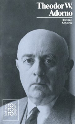 Theodor W. Adorno  - Scheible, Hartmut