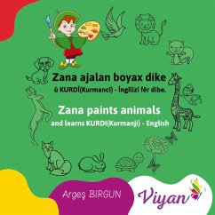 Zana paints animals and learns KURDI(Kurmanji) - English (eBook, ePUB)