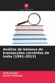 Análise da balança de transacções correntes da Índia (1991-2013)