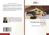 Introduction générale au droit