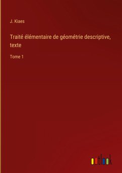 Traité élémentaire de géométrie descriptive, texte
