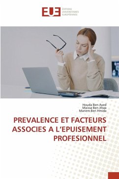 Cover PREVALENCE ET FACTEURS ASSOCIES A L'EPUISEMENT PROFESIONNEL