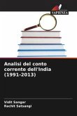 Analisi del conto corrente dell'India (1991-2013)