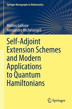 Self-Adjoint Extension Schemes and Modern Applications to Quantum Hamiltonians - Gallone, Matteo;Michelangeli, Alessandro