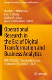 Operational Research in the Era of Digital Transformation and Business Analytics