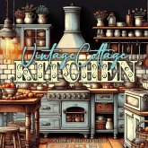 Vintage Cottage Kitchen Coloring Book for Adults