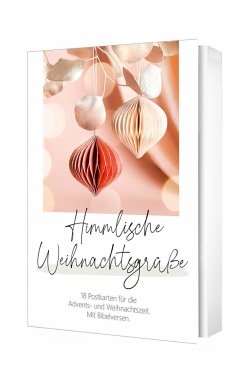 Himmlische Weihnachtsgrüße - Postkartenset