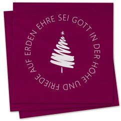 Cover Ehre sei Gott in der Höhe und Friede auf Erden - Servietten