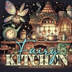 Fairy Kitchen Coloring Book for Adults