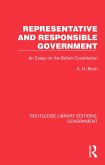 Representative and Responsible Government (eBook, ePUB)