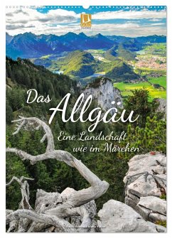 Das Allgäu ¿ eine Landschaft wie im Märchen (Wandkalender 2025 DIN A2 hoch), CALVENDO Monatskalender