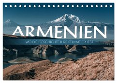 Armenien - Wo die Geschichte ihre Stimme erhebt (Tischkalender 2025 DIN A5 quer), CALVENDO Monatskalender