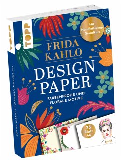 Cover Design Paper Frida Kahlo DIN A6. Mit Handlettering-Grundkurs