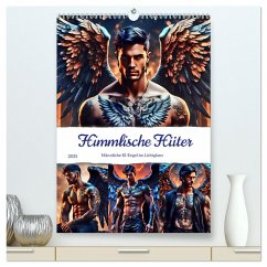 Himmlische Hüter (hochwertiger Premium Wandkalender 2025 DIN A2 hoch), Kunstdruck in Hochglanz