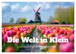 Die Welt in Klein (Wandkalender 2025 DIN A2 quer), CALVENDO Monatskalender