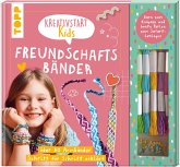 Kreativstart Kids Freundschaftsbänder. Anleitungsbuch und Material