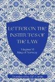 Letter on the Institutes of the Law (eBook, ePUB)