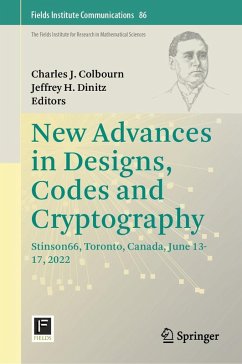 Cover New Advances in Designs, Codes and Cryptography (eBook, PDF)