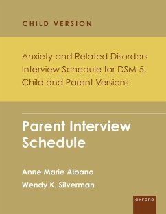 Cover Anxiety and Related Disorders Interview Schedule for DSM-5, Child and Parent Version (eBook, ePUB)